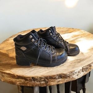 Harley-Davidson Women's Black Moto Boots